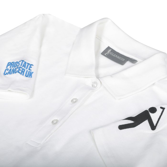 white golf polo shirt ladies